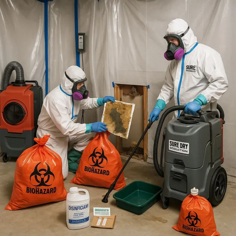 Contaminated Water Handling Protocols process in Madison County, NY