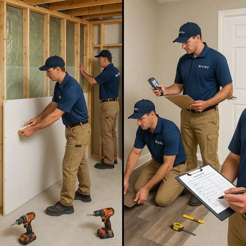 Repairs and Reconstruction process in Madison County, NY